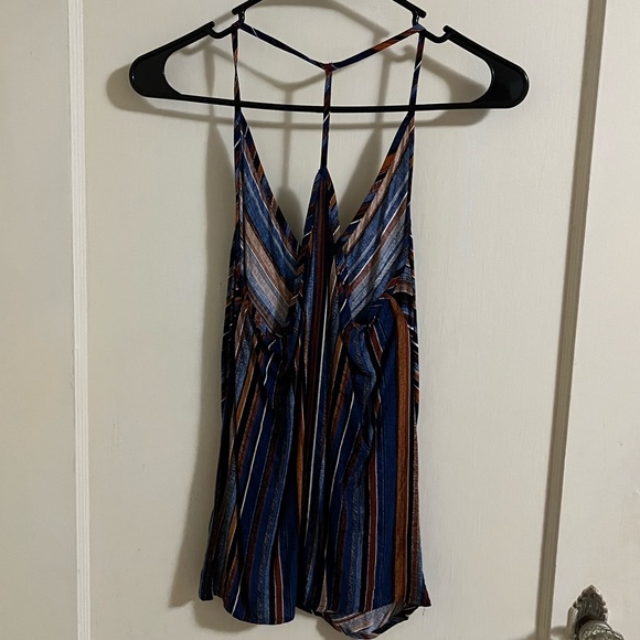 (✨3 for $15) Striped Halter Top - Picture 5 of 6